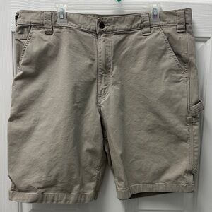 Carhartt Men's Utility Relaxed Fit Shorts - Tan